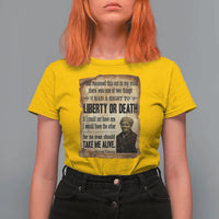Harriet Tubman T Shirt For Women Liberty Or Death Black History Legacy