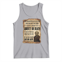 Harriet Tubman Tank Top Liberty Or Death Black History Legacy