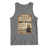 Harriet Tubman Tank Top Liberty Or Death Black History Legacy
