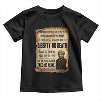 Harriet Tubman Toddler T Shirt Liberty Or Death Black History Legacy