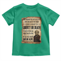 Harriet Tubman Toddler T Shirt Liberty Or Death Black History Legacy