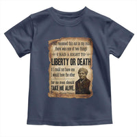 Harriet Tubman Toddler T Shirt Liberty Or Death Black History Legacy