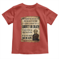 Harriet Tubman Toddler T Shirt Liberty Or Death Black History Legacy