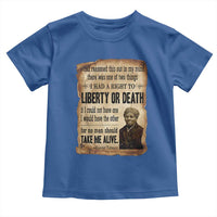 Harriet Tubman Toddler T Shirt Liberty Or Death Black History Legacy