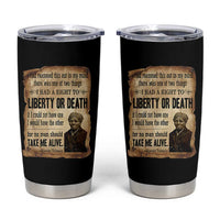 Harriet Tubman Tumbler Cup Liberty Or Death Black History Legacy