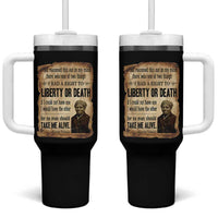 Harriet Tubman Tumbler With Handle Liberty Or Death Black History Legacy