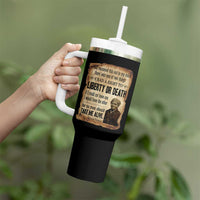 Harriet Tubman Tumbler With Handle Liberty Or Death Black History Legacy