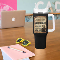 Harriet Tubman Tumbler With Handle Liberty Or Death Black History Legacy
