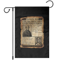Harriet Tubman Newspaper Garden Flag Slavery Freedom Fighter Historical