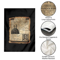 Harriet Tubman Newspaper Garden Flag Slavery Freedom Fighter Historical