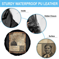 Harriet Tubman Newspaper Spare Tire Cover Slavery Freedom Fighter Historical