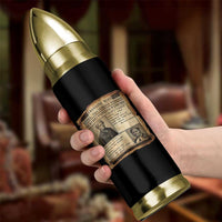 Harriet Tubman Newspaper Bullet Tumbler Slavery Freedom Fighter Historical