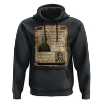 Harriet Tubman Newspaper Hoodie Slavery Freedom Fighter Historical