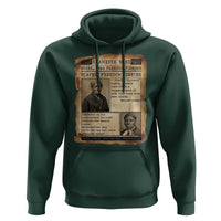 Harriet Tubman Newspaper Hoodie Slavery Freedom Fighter Historical