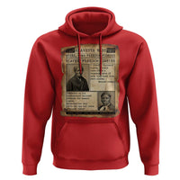 Harriet Tubman Newspaper Hoodie Slavery Freedom Fighter Historical