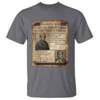 Harriet Tubman Newspaper T Shirt Slavery Freedom Fighter Historical