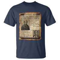 Harriet Tubman Newspaper T Shirt Slavery Freedom Fighter Historical