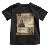 Harriet Tubman Newspaper Toddler T Shirt Slavery Freedom Fighter Historical