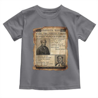 Harriet Tubman Newspaper Toddler T Shirt Slavery Freedom Fighter Historical