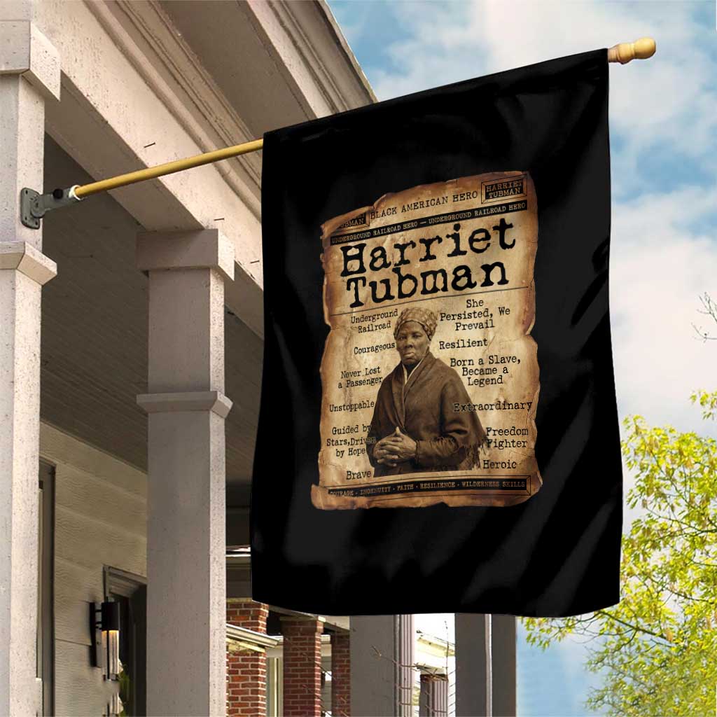 The Underground Railroad Hero Garden Flag Harriet Tubman Slavery Freedom Fighter Gift