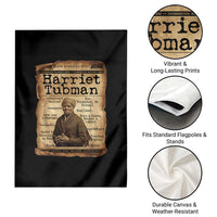 The Underground Railroad Hero Garden Flag Harriet Tubman Slavery Freedom Fighter Gift