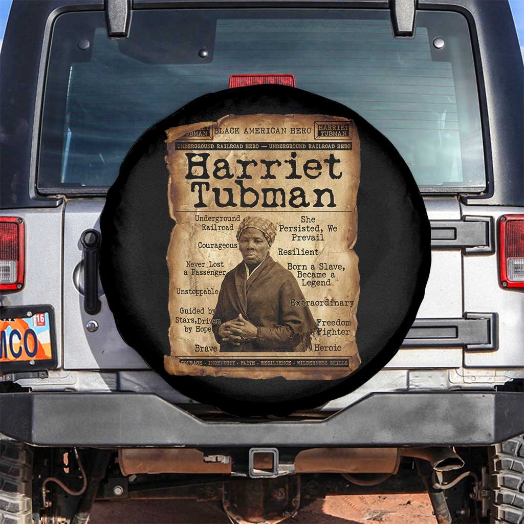 The Underground Railroad Hero Spare Tire Cover Harriet Tubman Slavery Freedom Fighter Gift