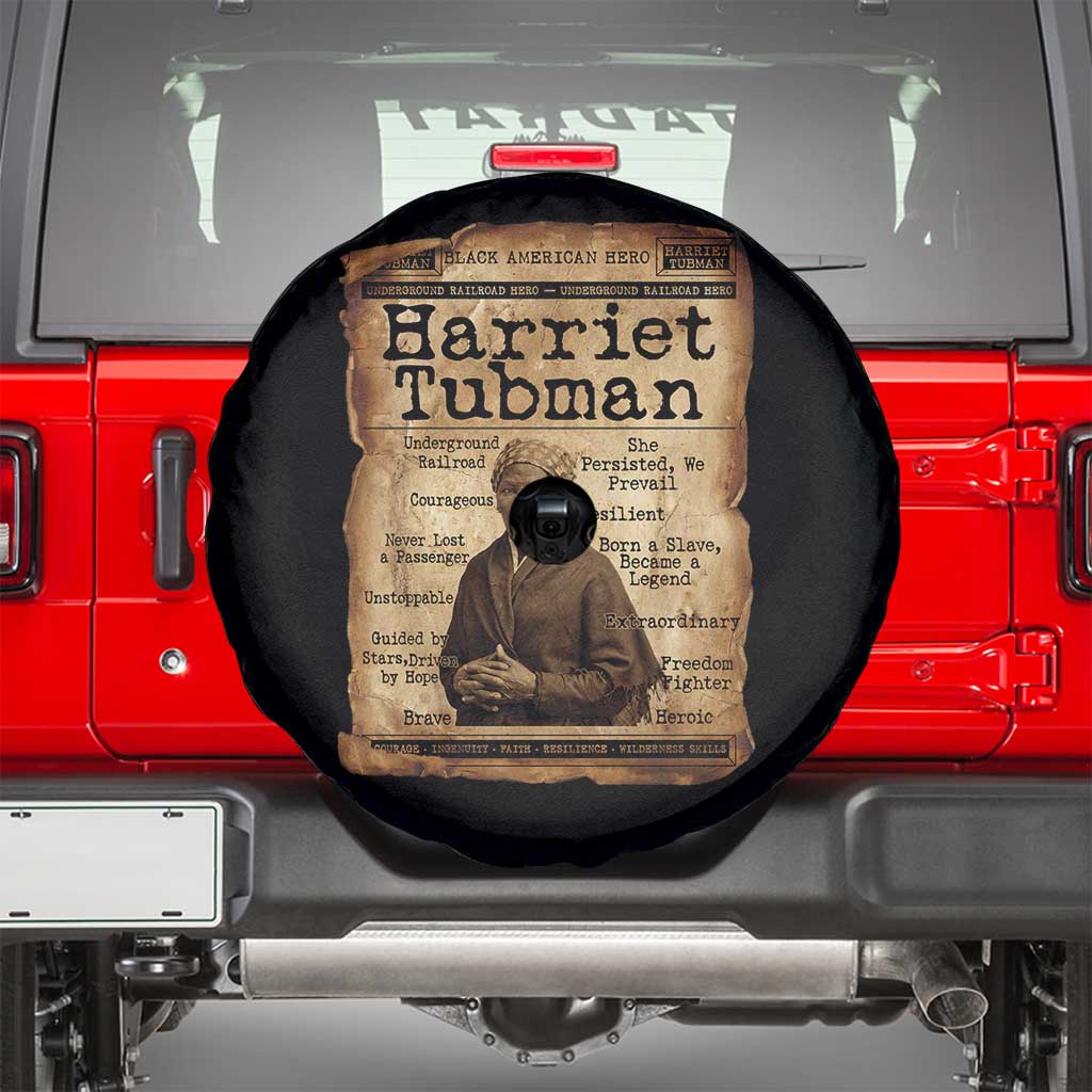 The Underground Railroad Hero Spare Tire Cover Harriet Tubman Slavery Freedom Fighter Gift