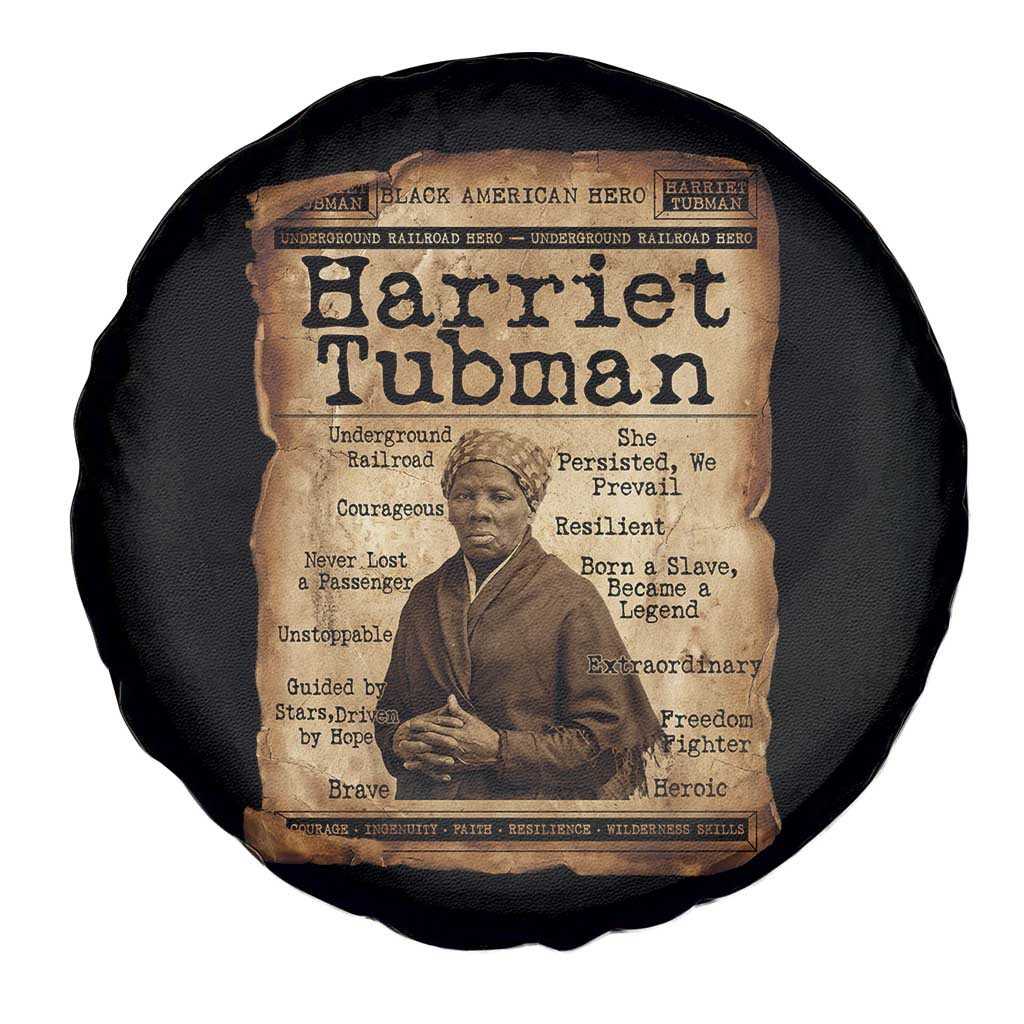 The Underground Railroad Hero Spare Tire Cover Harriet Tubman Slavery Freedom Fighter Gift