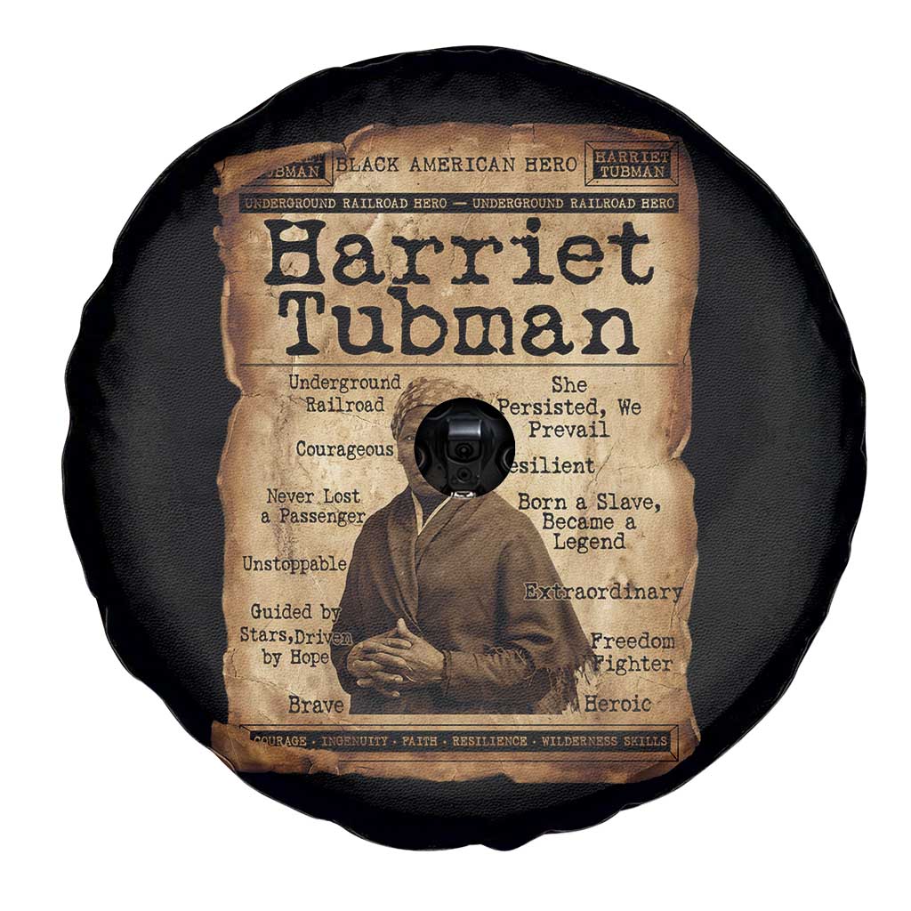 The Underground Railroad Hero Spare Tire Cover Harriet Tubman Slavery Freedom Fighter Gift