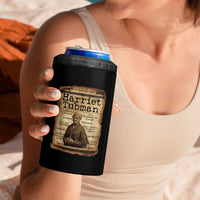 The Underground Railroad Hero 4 in 1 Can Cooler Tumbler Harriet Tubman Slavery Freedom Fighter Gift