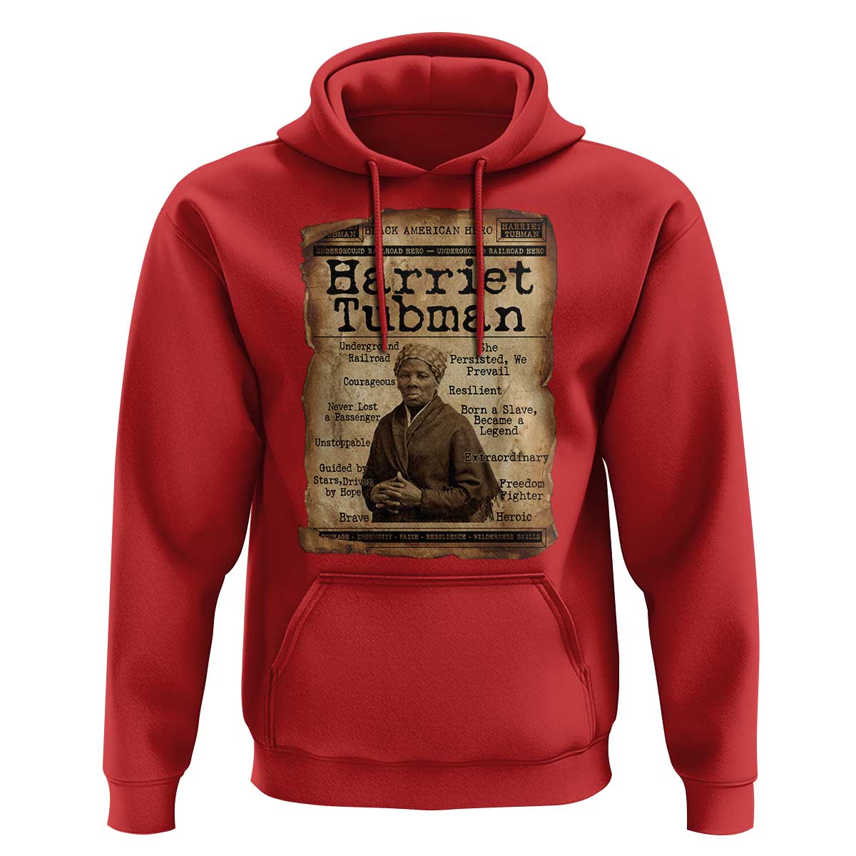 The Underground Railroad Hero Hoodie Harriet Tubman Slavery Freedom Fighter Gift