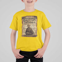 The Underground Railroad Hero T Shirt For Kid Harriet Tubman Slavery Freedom Fighter Gift