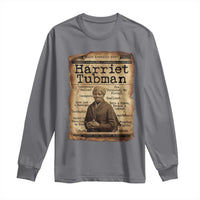 The Underground Railroad Hero Long Sleeve Shirt Harriet Tubman Slavery Freedom Fighter Gift