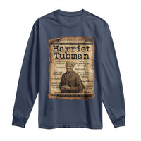 The Underground Railroad Hero Long Sleeve Shirt Harriet Tubman Slavery Freedom Fighter Gift