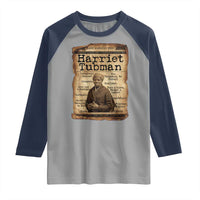 The Underground Railroad Hero Raglan Shirt Harriet Tubman Slavery Freedom Fighter Gift