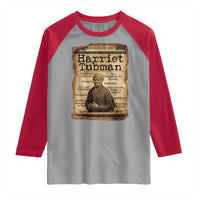 The Underground Railroad Hero Raglan Shirt Harriet Tubman Slavery Freedom Fighter Gift