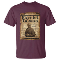 The Underground Railroad Hero T Shirt Harriet Tubman Slavery Freedom Fighter Gift