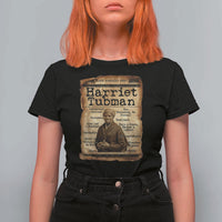 The Underground Railroad Hero T Shirt For Women Harriet Tubman Slavery Freedom Fighter Gift