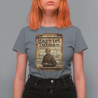 The Underground Railroad Hero T Shirt For Women Harriet Tubman Slavery Freedom Fighter Gift