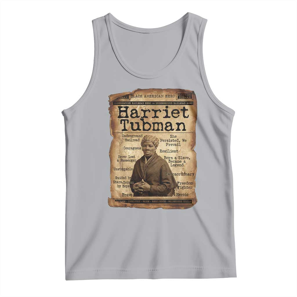 The Underground Railroad Hero Tank Top Harriet Tubman Slavery Freedom Fighter Gift