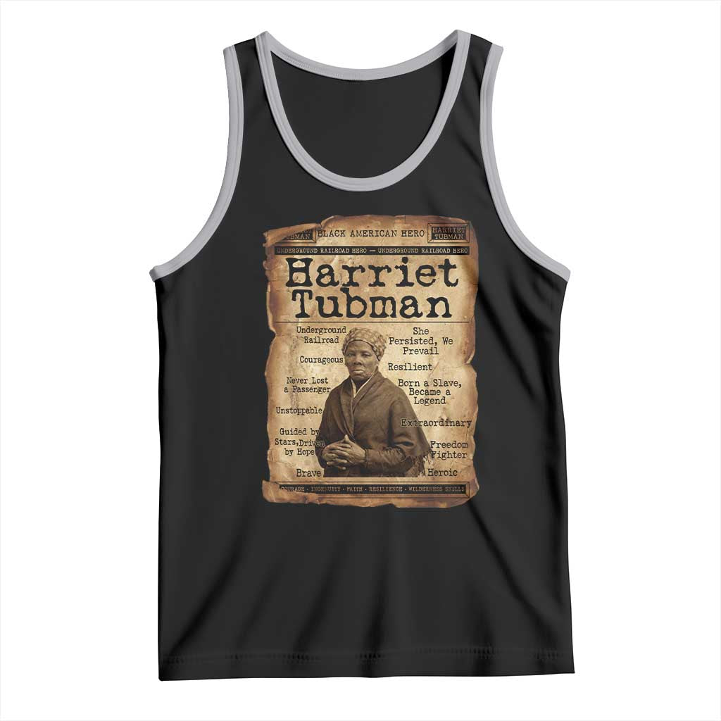 The Underground Railroad Hero Tank Top Harriet Tubman Slavery Freedom Fighter Gift