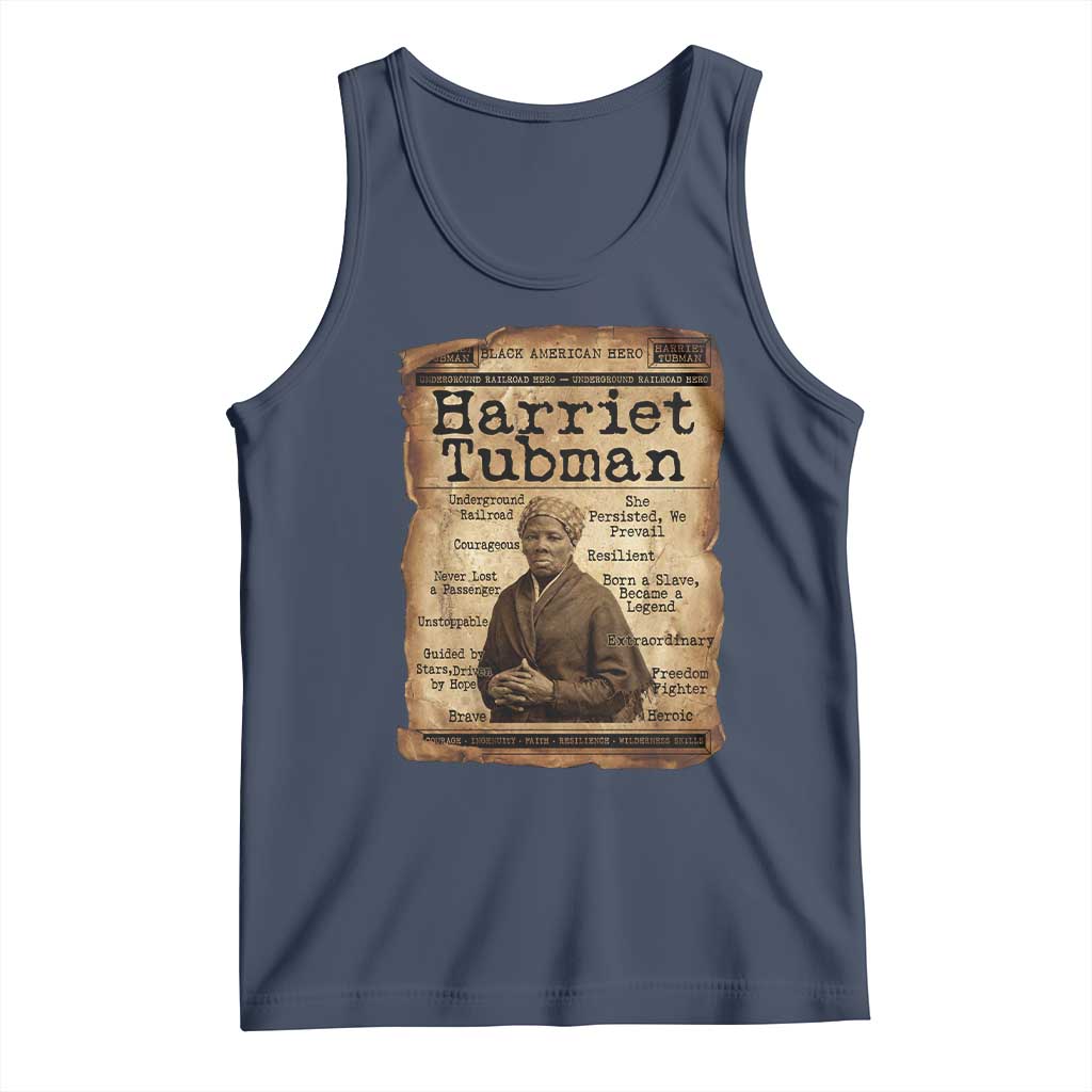 The Underground Railroad Hero Tank Top Harriet Tubman Slavery Freedom Fighter Gift
