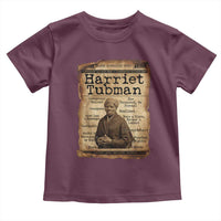 The Underground Railroad Hero Toddler T Shirt Harriet Tubman Slavery Freedom Fighter Gift