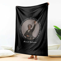 Harriet Tubman Leadership Throw Blanket Feminist History Gift