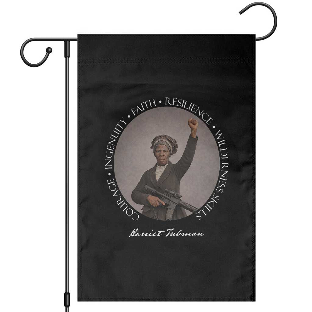 Harriet Tubman Leadership Garden Flag Feminist History Gift