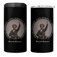Harriet Tubman Leadership 4 in 1 Can Cooler Tumbler Feminist History Gift