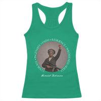 Harriet Tubman Leadership Racerback Tank Top Feminist History Gift