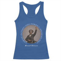 Harriet Tubman Leadership Racerback Tank Top Feminist History Gift