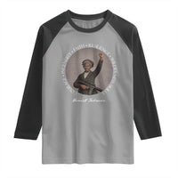 Harriet Tubman Leadership Raglan Shirt Feminist History Gift