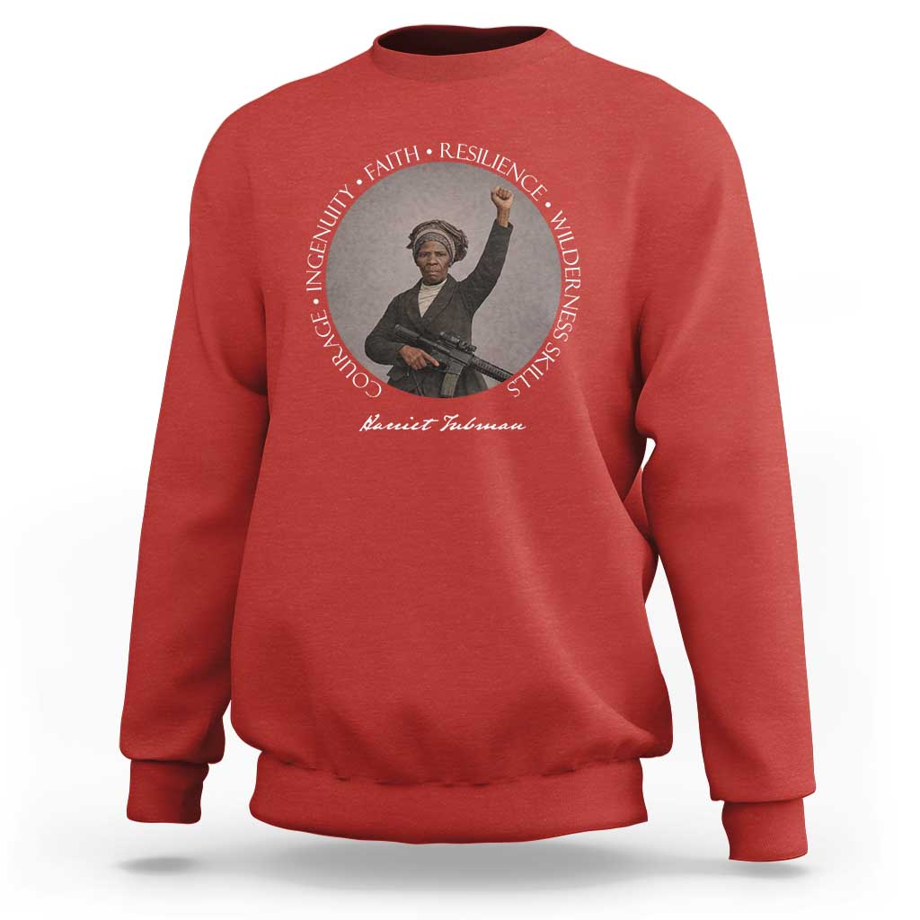 Harriet Tubman Leadership Sweatshirt Feminist History Gift